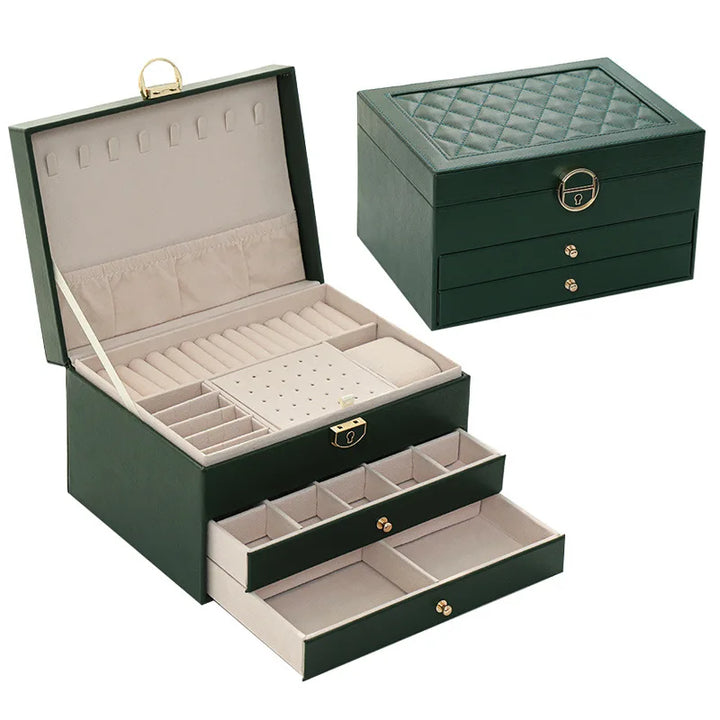 Luxury Multi-Layer Jewelry Storage Box