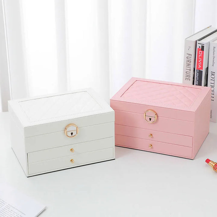 Luxury Multi-Layer Jewelry Storage Box