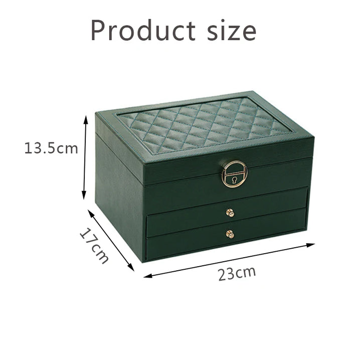 Luxury Multi-Layer Jewelry Storage Box