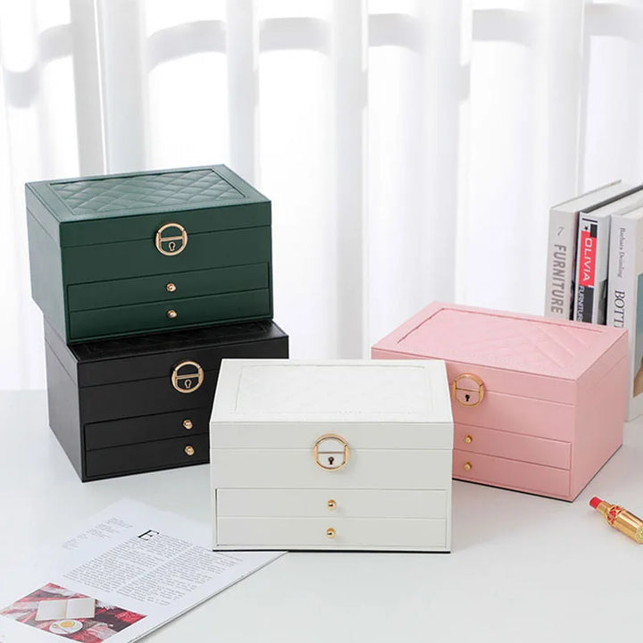 Luxury Multi-Layer Jewelry Storage Box